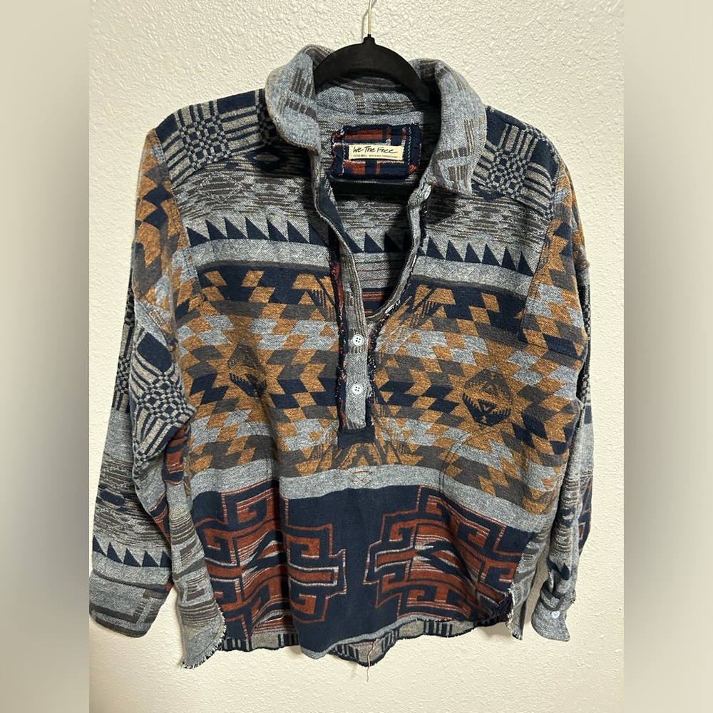We The Free Aztec Sky Pullover